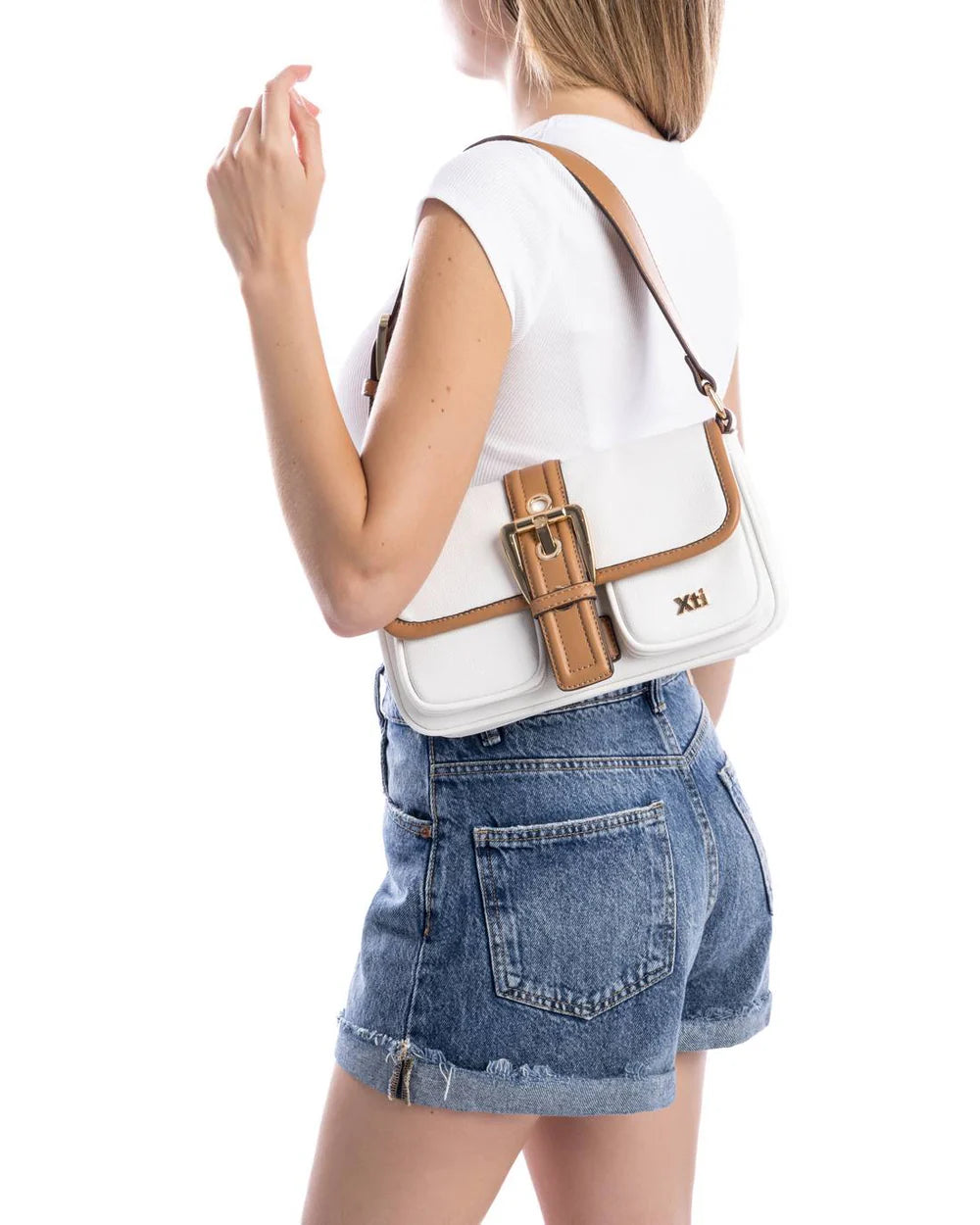 XTI Ladies shoulder Strap Handbag