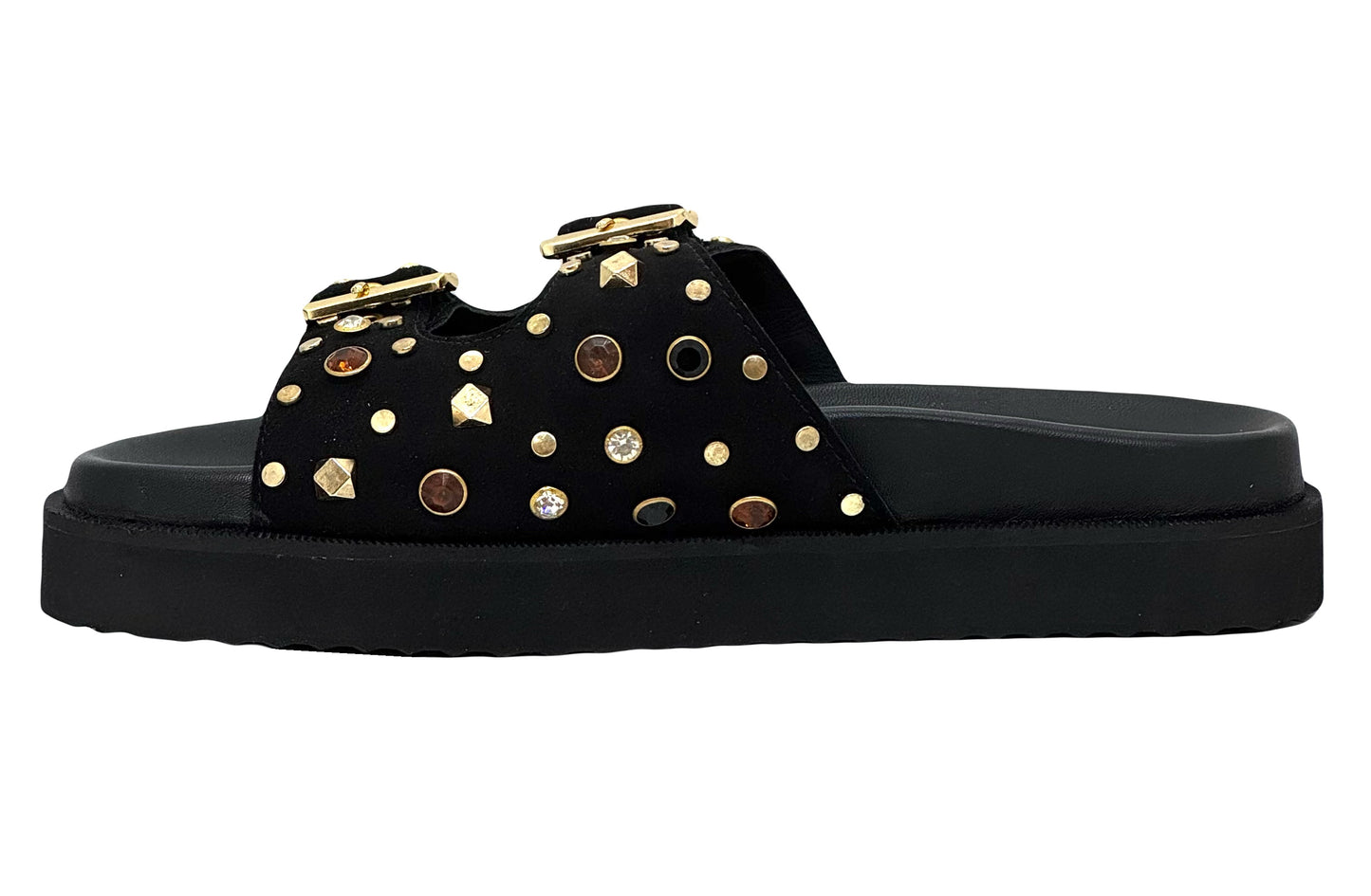 Carmela Ladies Buckle Strap Slider