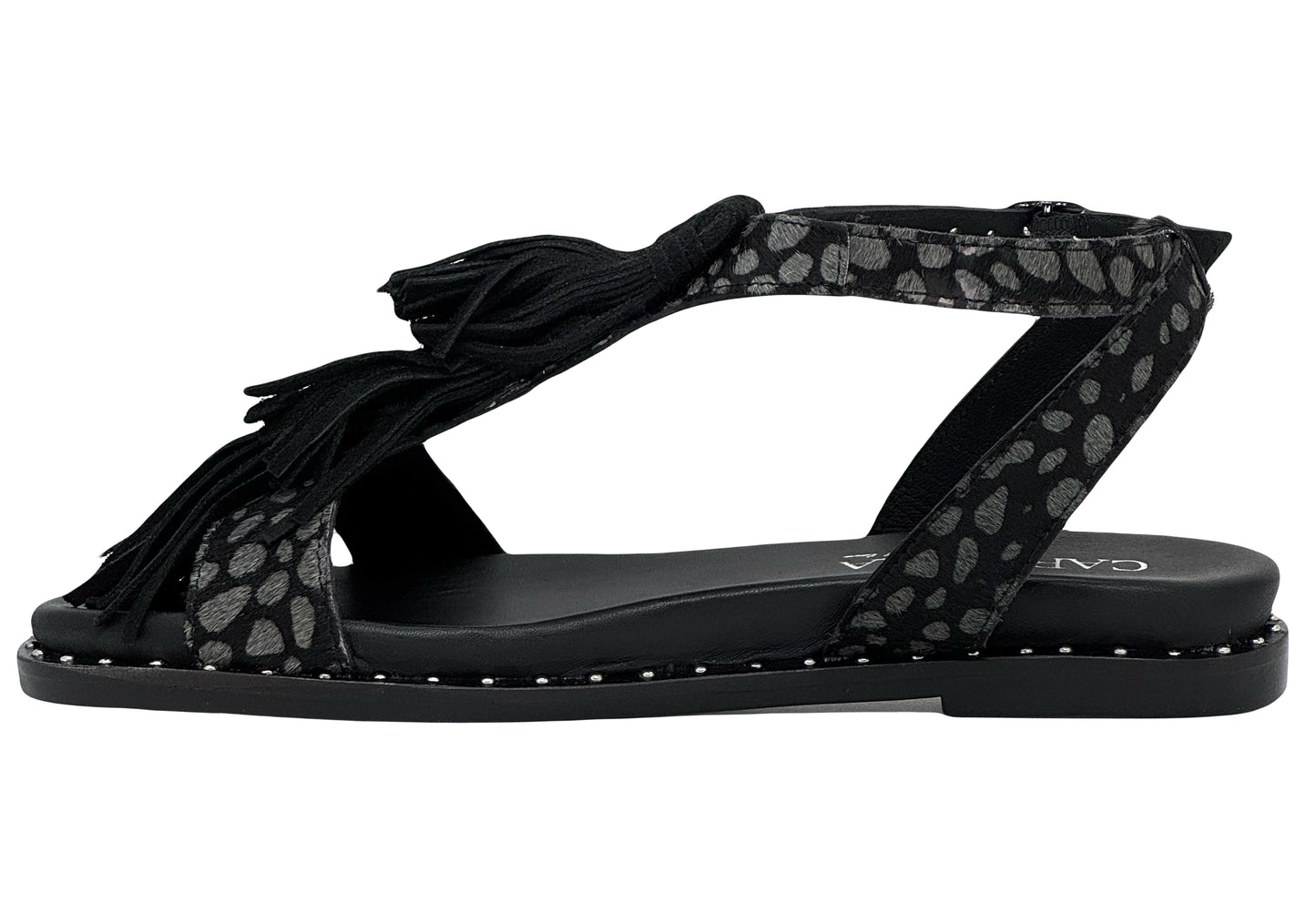 Carmela Ladies Flat Tassel Strap Sandal