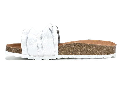 Verbenas Rocio Ladies Ruffle Top Footbed Sandal