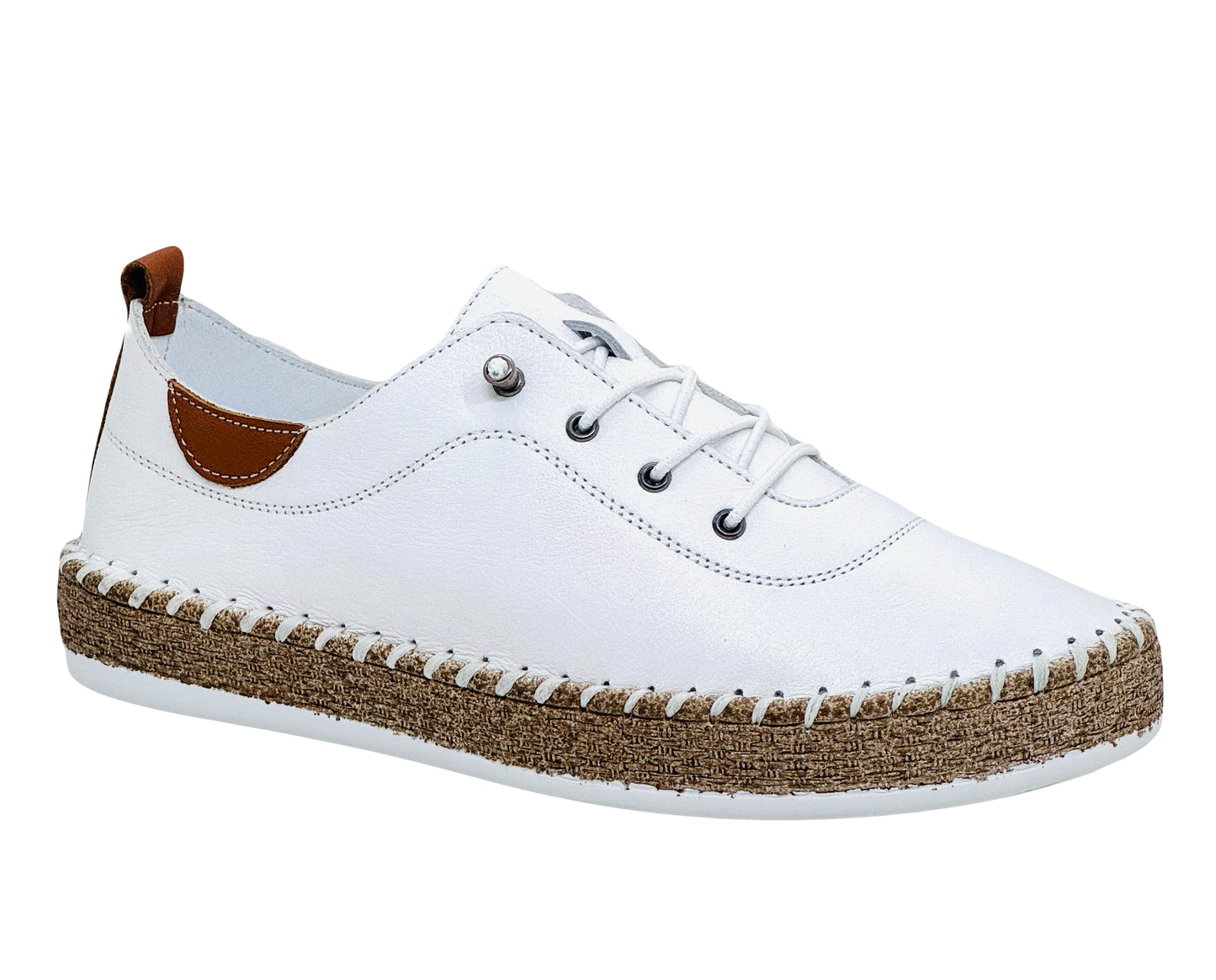 Shoozy Ivy Bungee lace Leather Casual