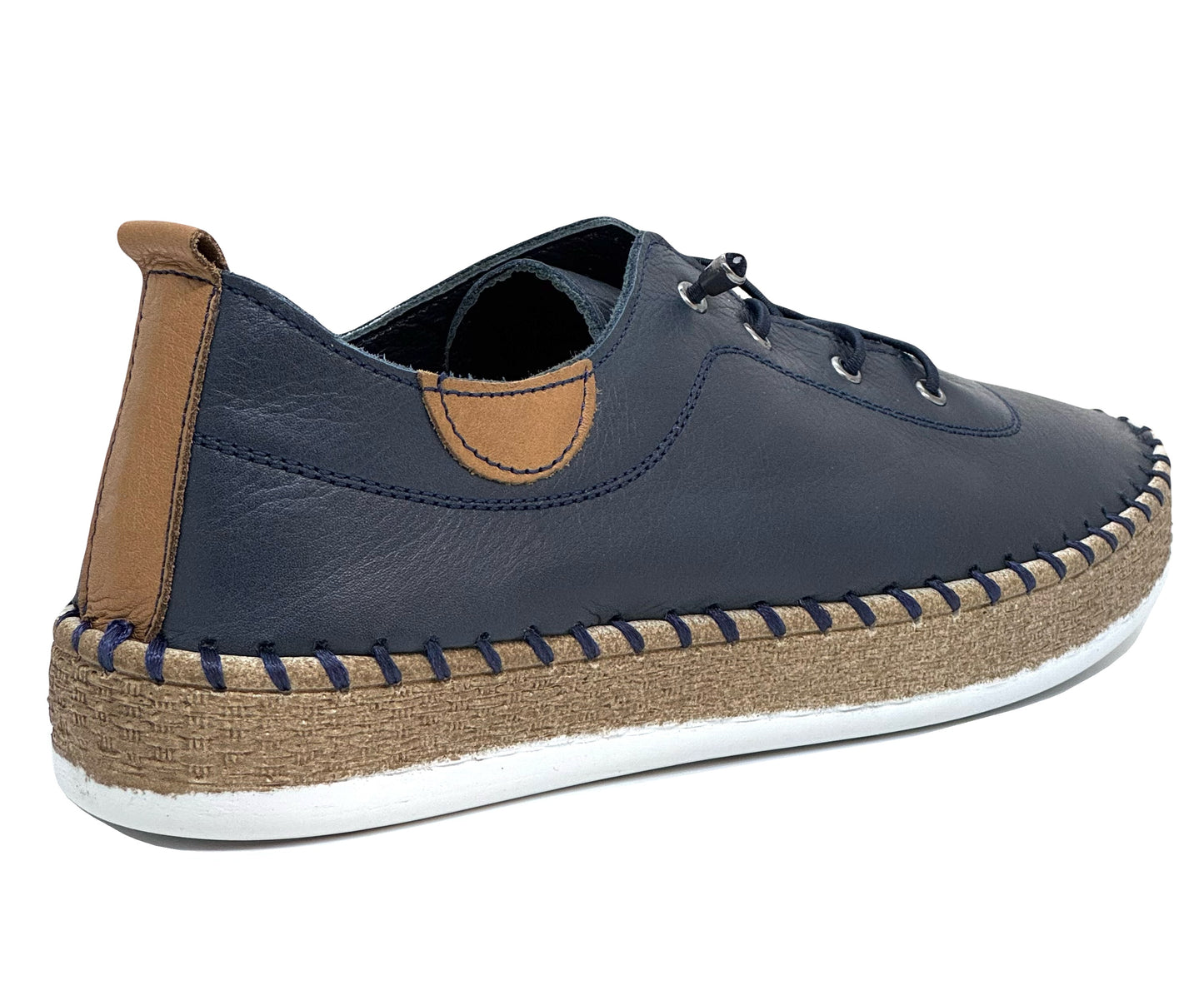 Shoozy Ivy Bungee lace Leather Casual