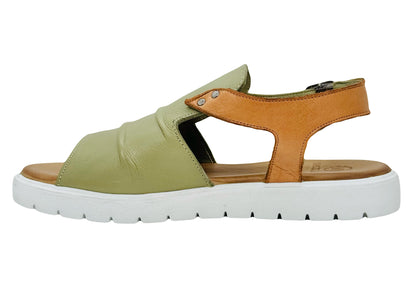 Modella Indy Ladies Full Front Flat Sandal