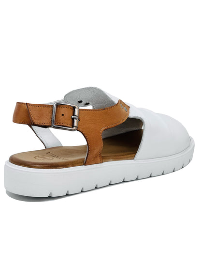 Modella Indy Ladies Full Front Flat Sandal