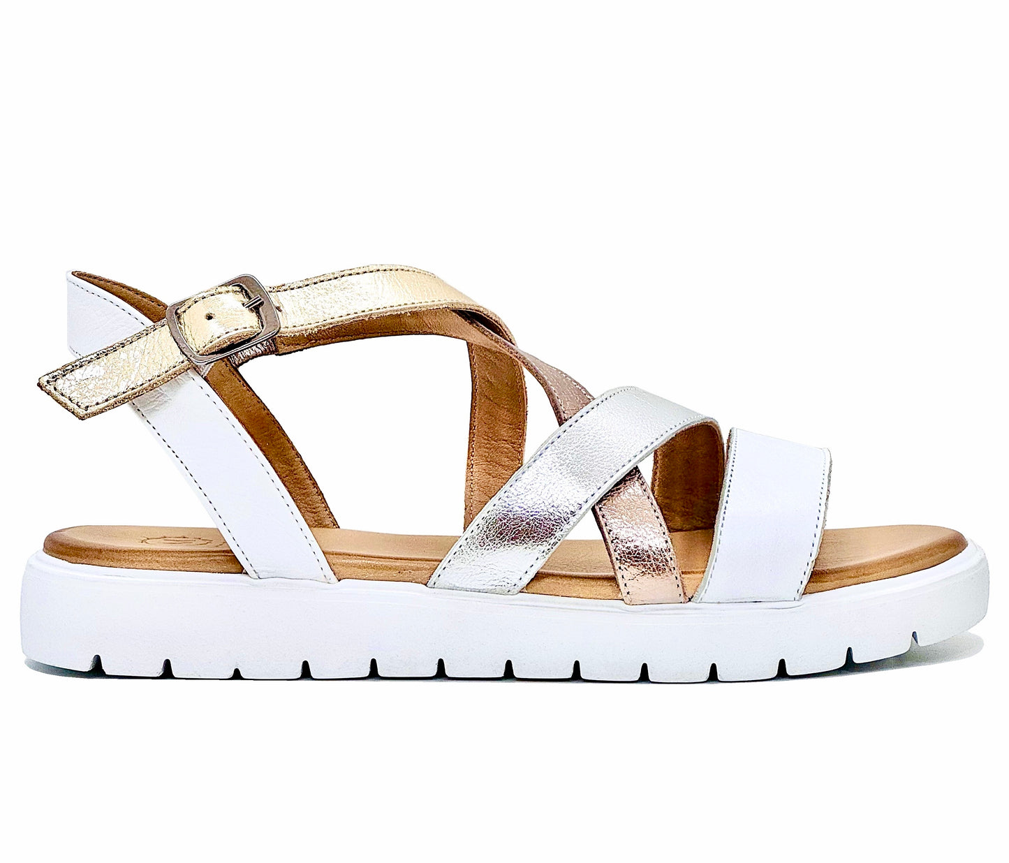 Modella Haven Ladies Flat Sole Strappy Sandal