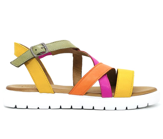 Modella Haven Ladies Flat Sole Strappy Sandal