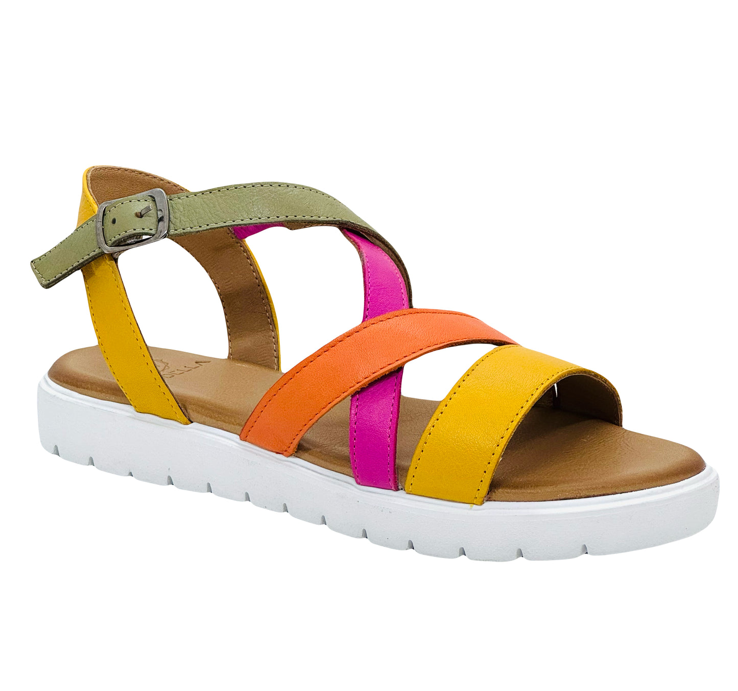 Modella Haven Ladies Flat Sole Strappy Sandal