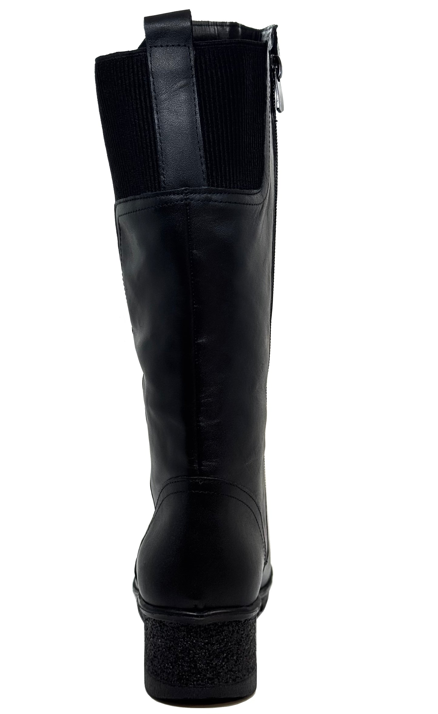 Modella Toulon Ladies Mid Leg Low Wedge Boot