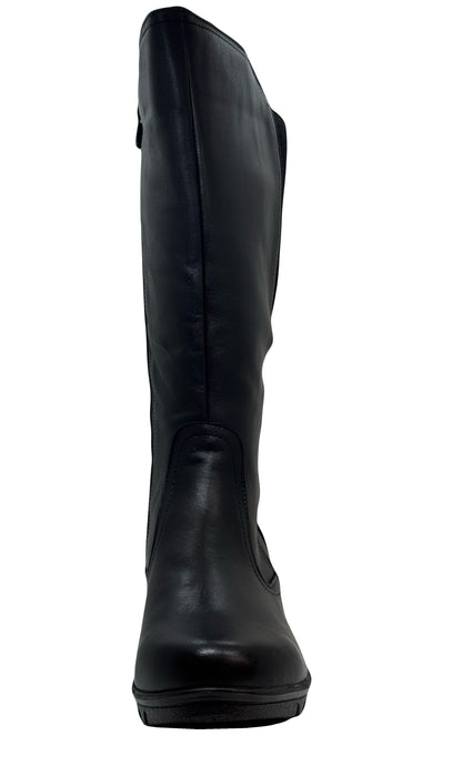 Modella Toulon Ladies Mid Leg Low Wedge Boot