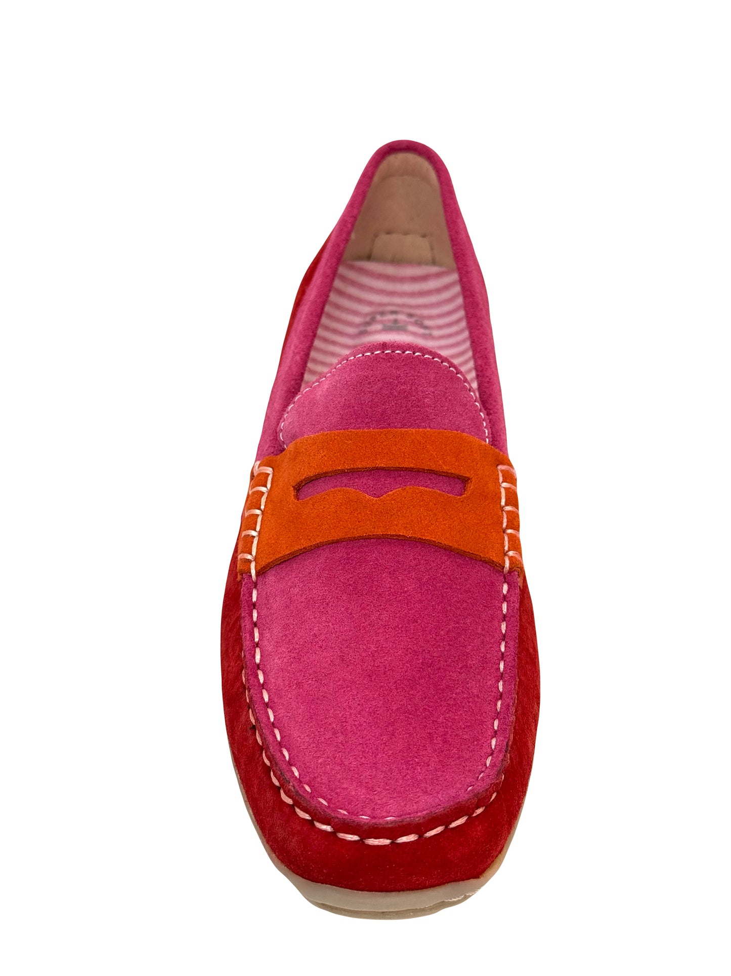 Sioux Carmona Ladies Two Tone Suede Loafer