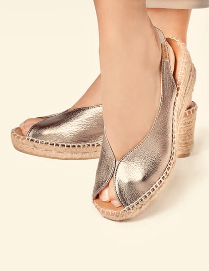 Toni Pons Laila Ladies Sling Back Wedge Heel Espadrille