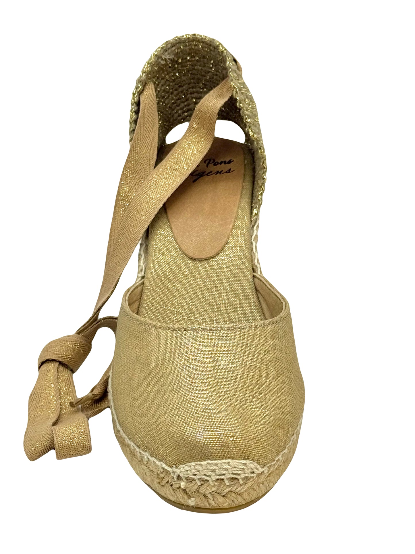 Toni Pons Florina Ladies Tie Strap Wedge Espadrille