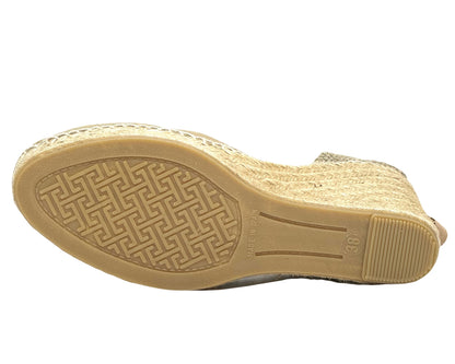 Toni Pons Florina Ladies Tie Strap Wedge Espadrille