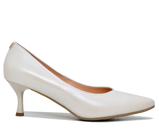 Bioeco Ladies Kitten Heel Court Shoe