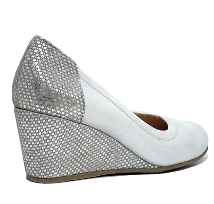 Bioeco Ladies Wedge Heel Court Shoe