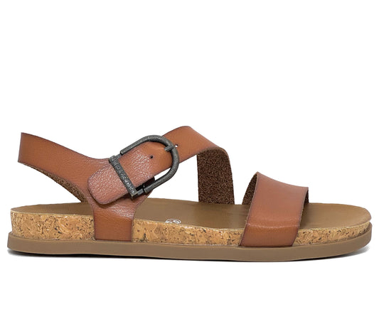 Blowfish Lance Ladies Cross Strap Flat Sandal