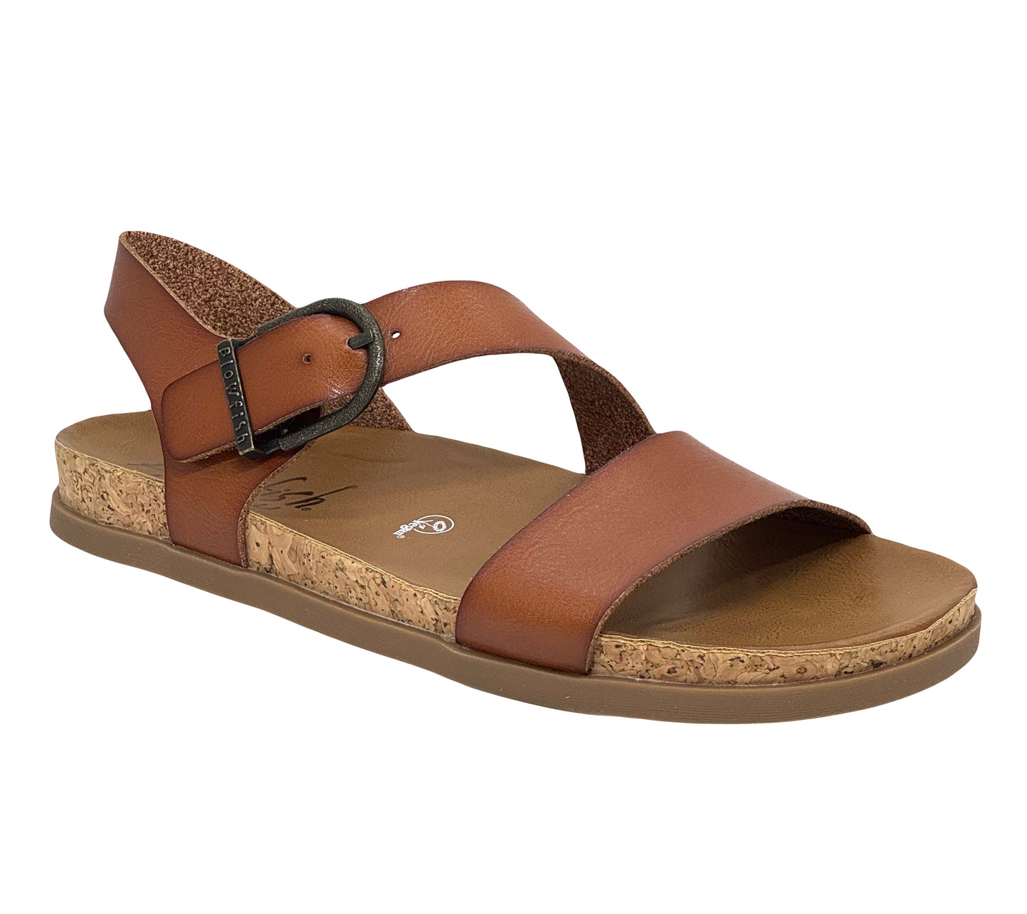 Blowfish Lance Ladies Cross Strap Flat Sandal