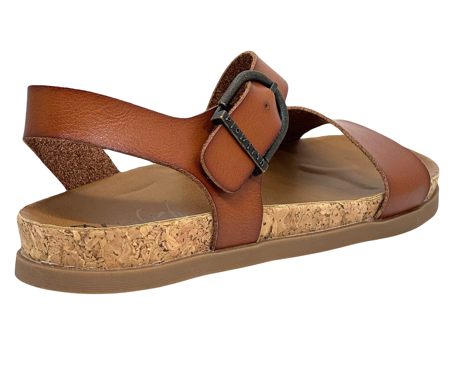 Blowfish Lance Ladies Cross Strap Flat Sandal