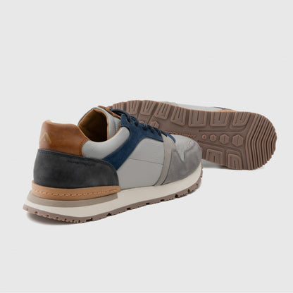 Ambitious Vince Men's Woven Effect Lace Up Premium Sneaker