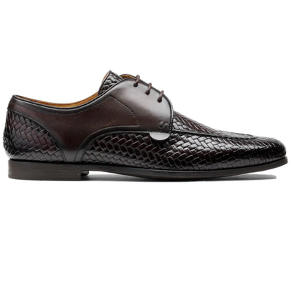 Barker Sorrento Mens Woven Upper lace Up Gibson