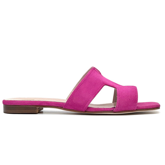 HB Italia Ladies H Suede Slider