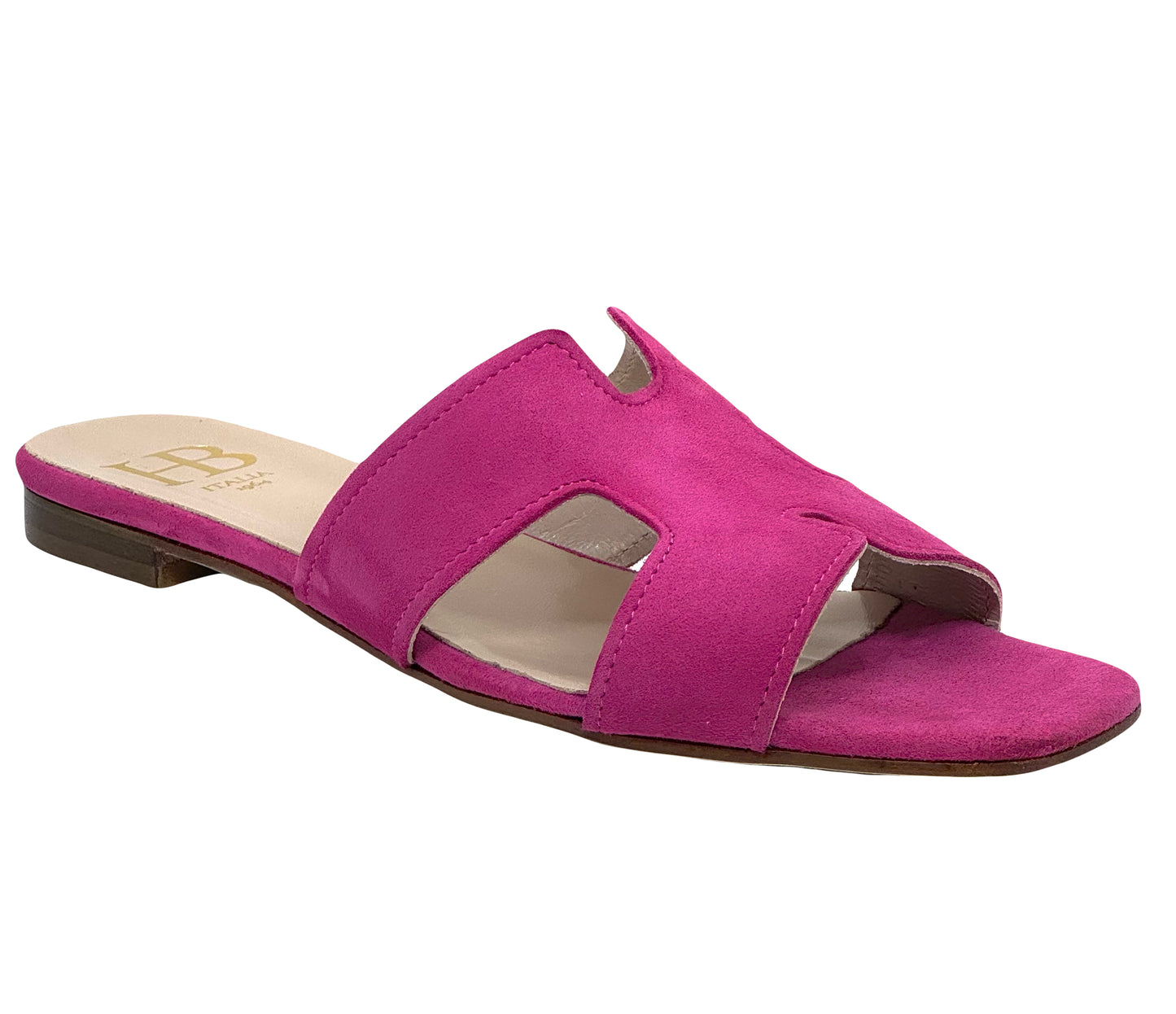 HB Italia Ladies H Suede Slider