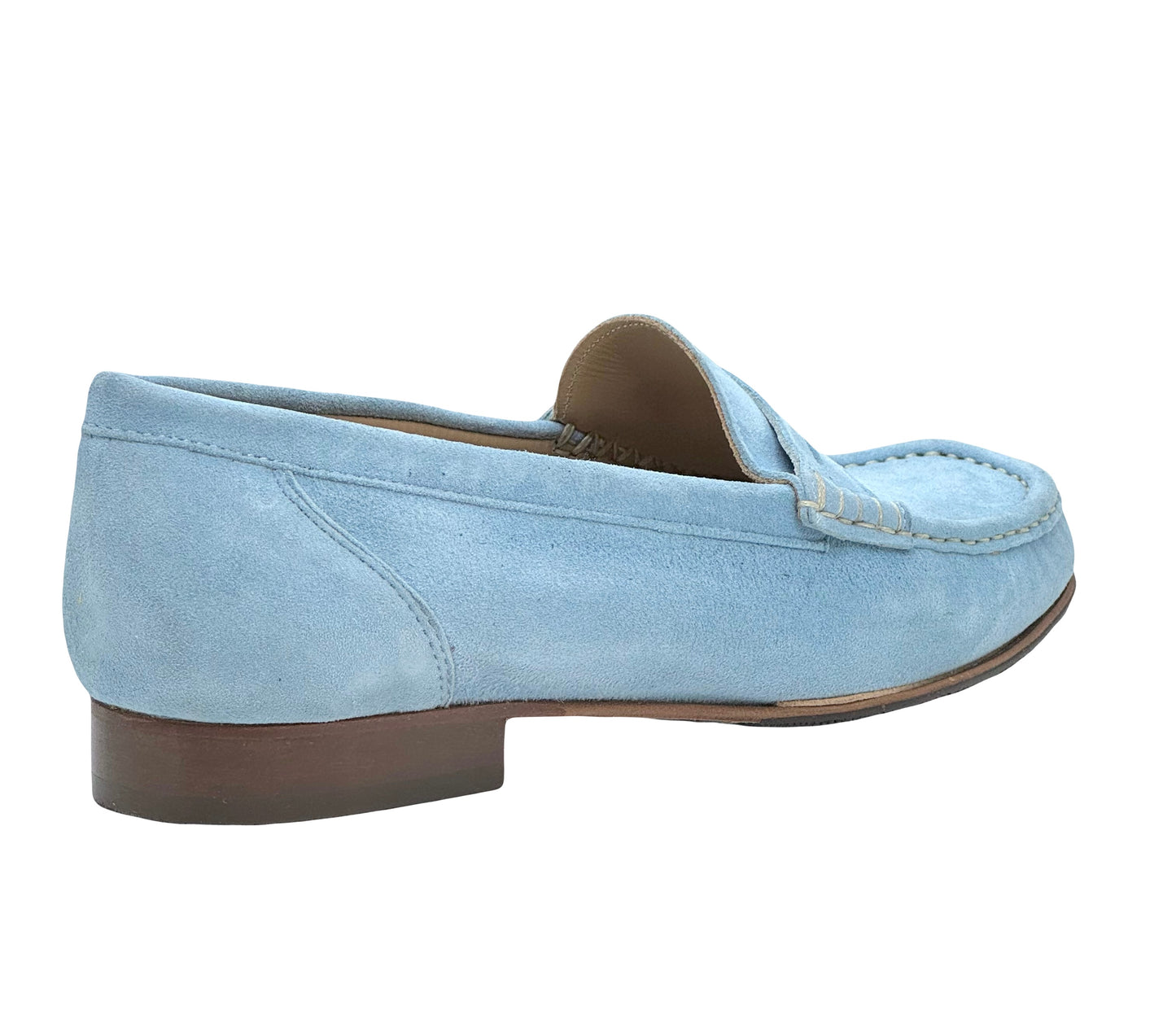 HB Shoes Ladies Suede Penny Loafer