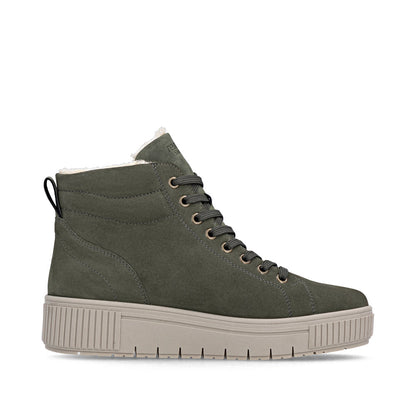 Remonte Ladies Flatform Lace Up Sneaker Boot