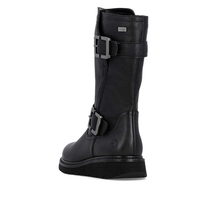 Remonte Ladies Buckle Side Biker Style Boot