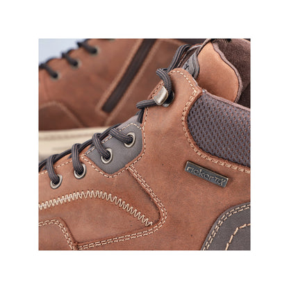 Rieker Mens Tex Lined Waxy Nubuck High Top