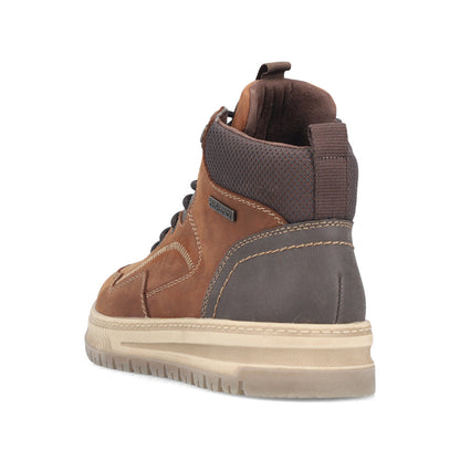Rieker Mens Tex Lined Waxy Nubuck High Top