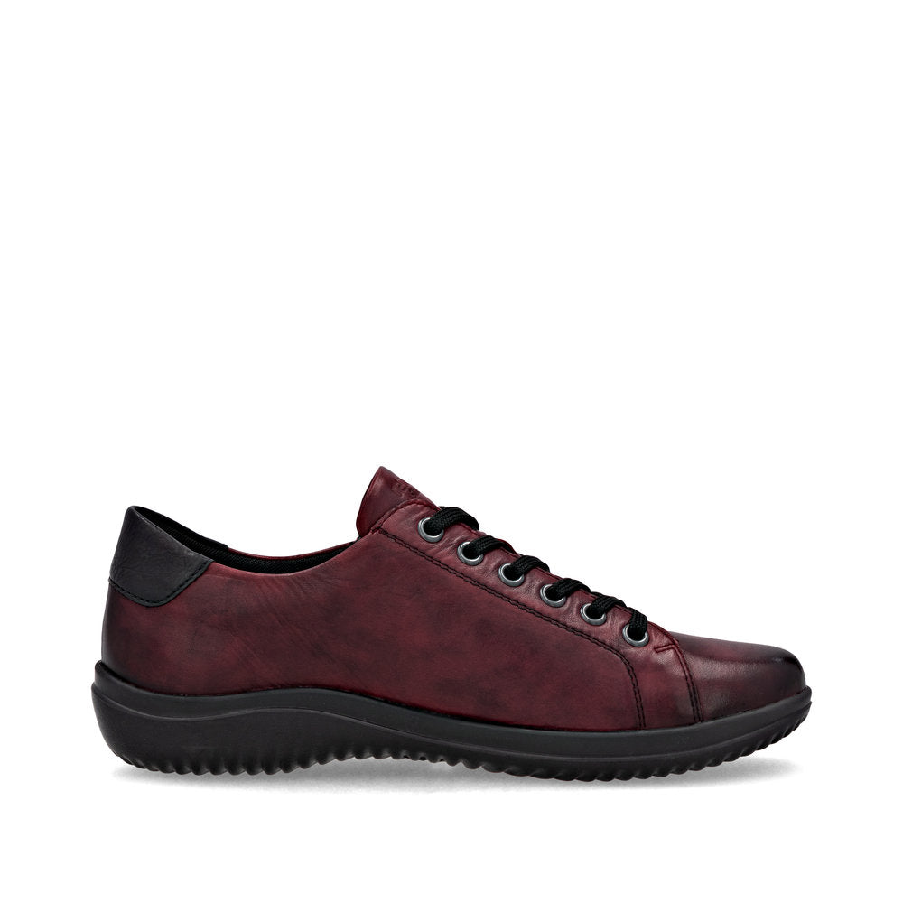 Remonte Ladies Side Zip and Lace Up Casual Shoe