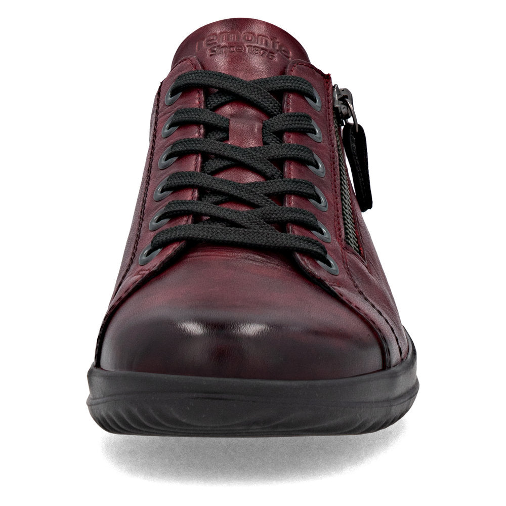 Remonte Ladies Side Zip and Lace Up Casual Shoe