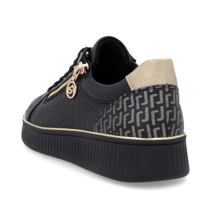 Remonte Ladies Zip and Lace Up Sneaker