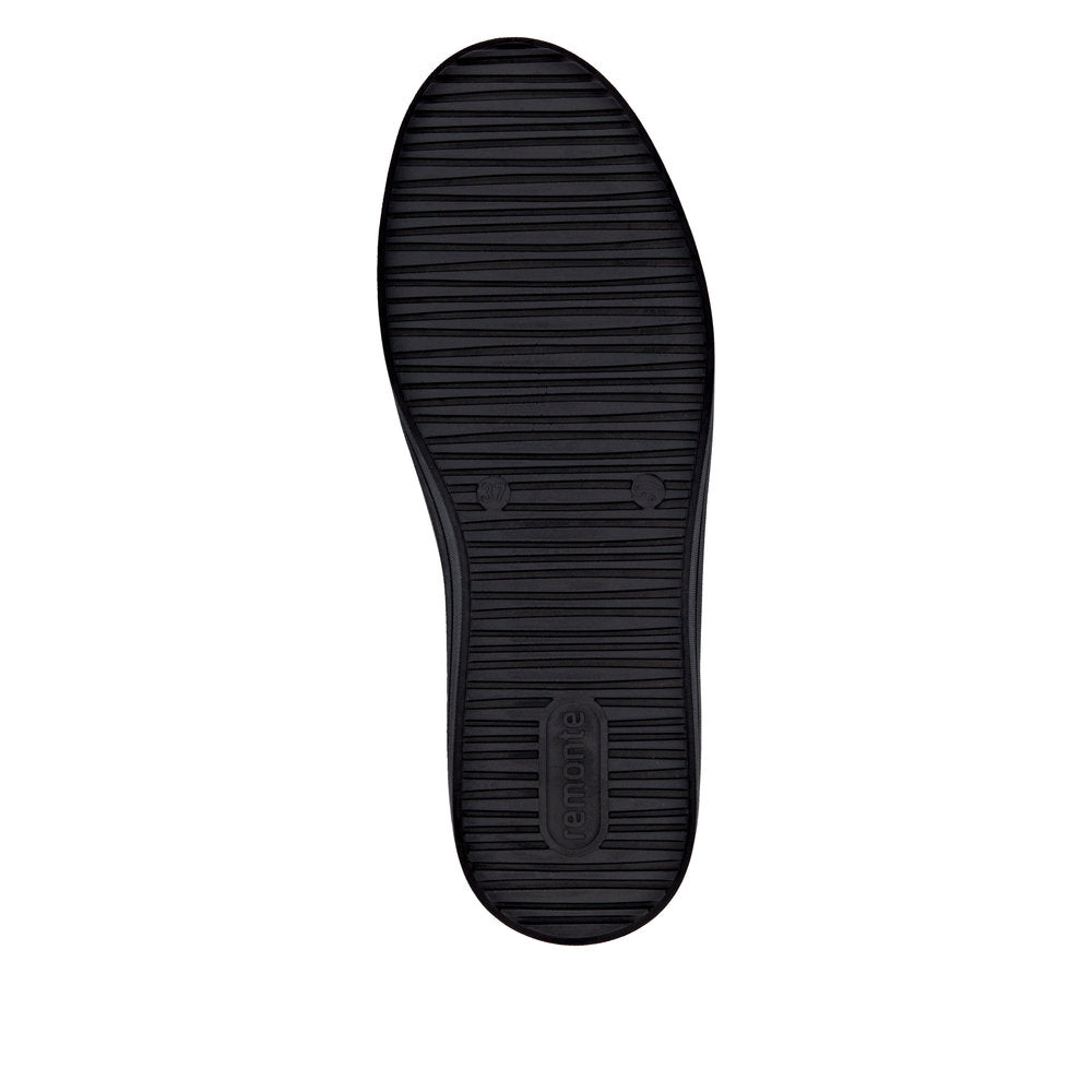 Remonte Ladies Zip and Lace Up Sneaker