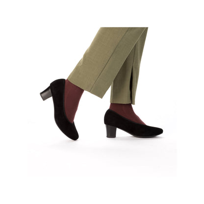 Rieker Ladies Block Heel Court Shoe