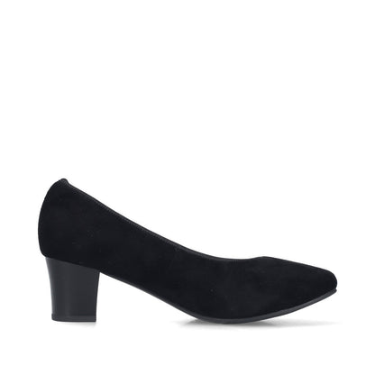 Rieker Ladies Block Heel Court Shoe