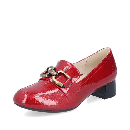 Rieker Ladies Buckle Trim Shoe