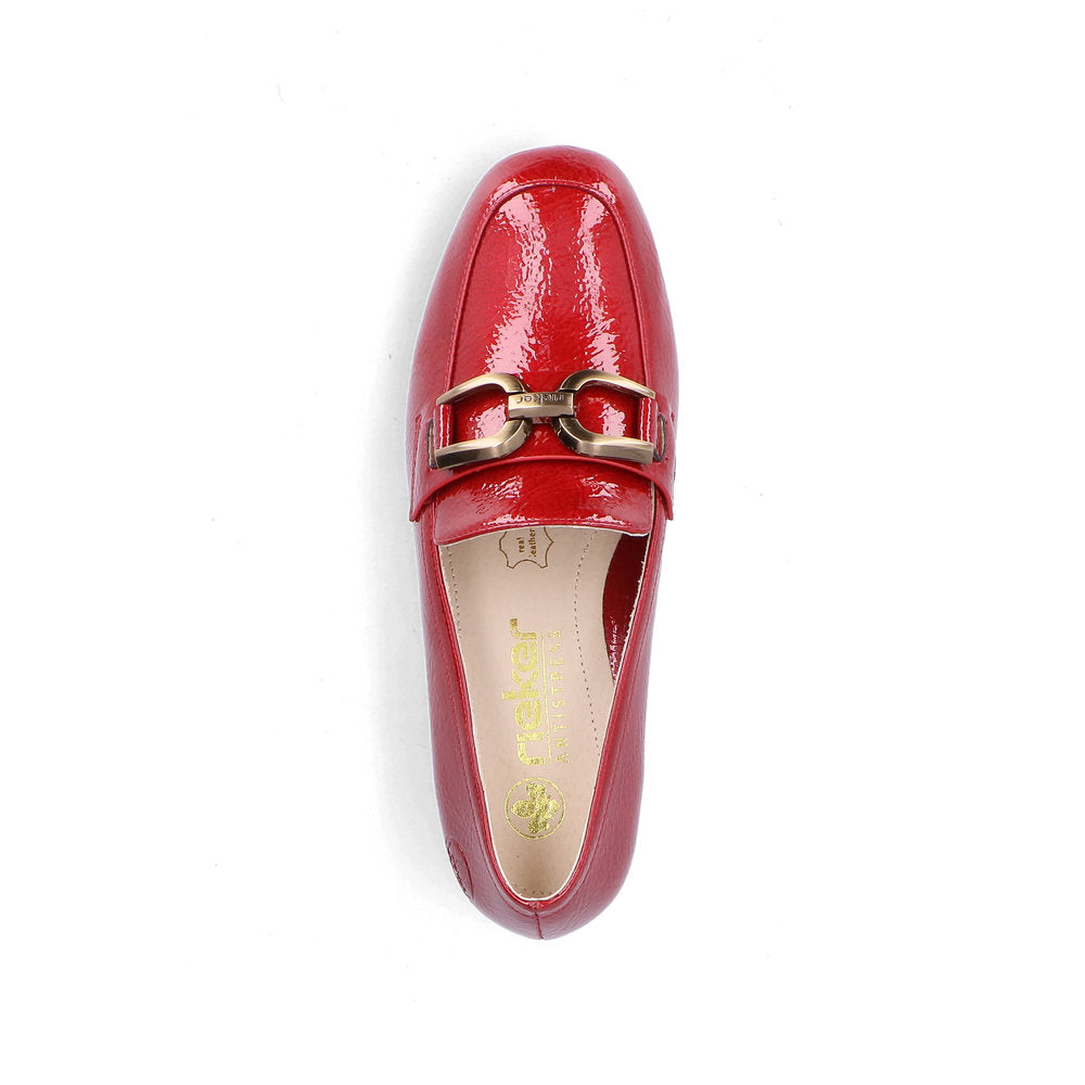 Rieker Ladies Buckle Trim Shoe