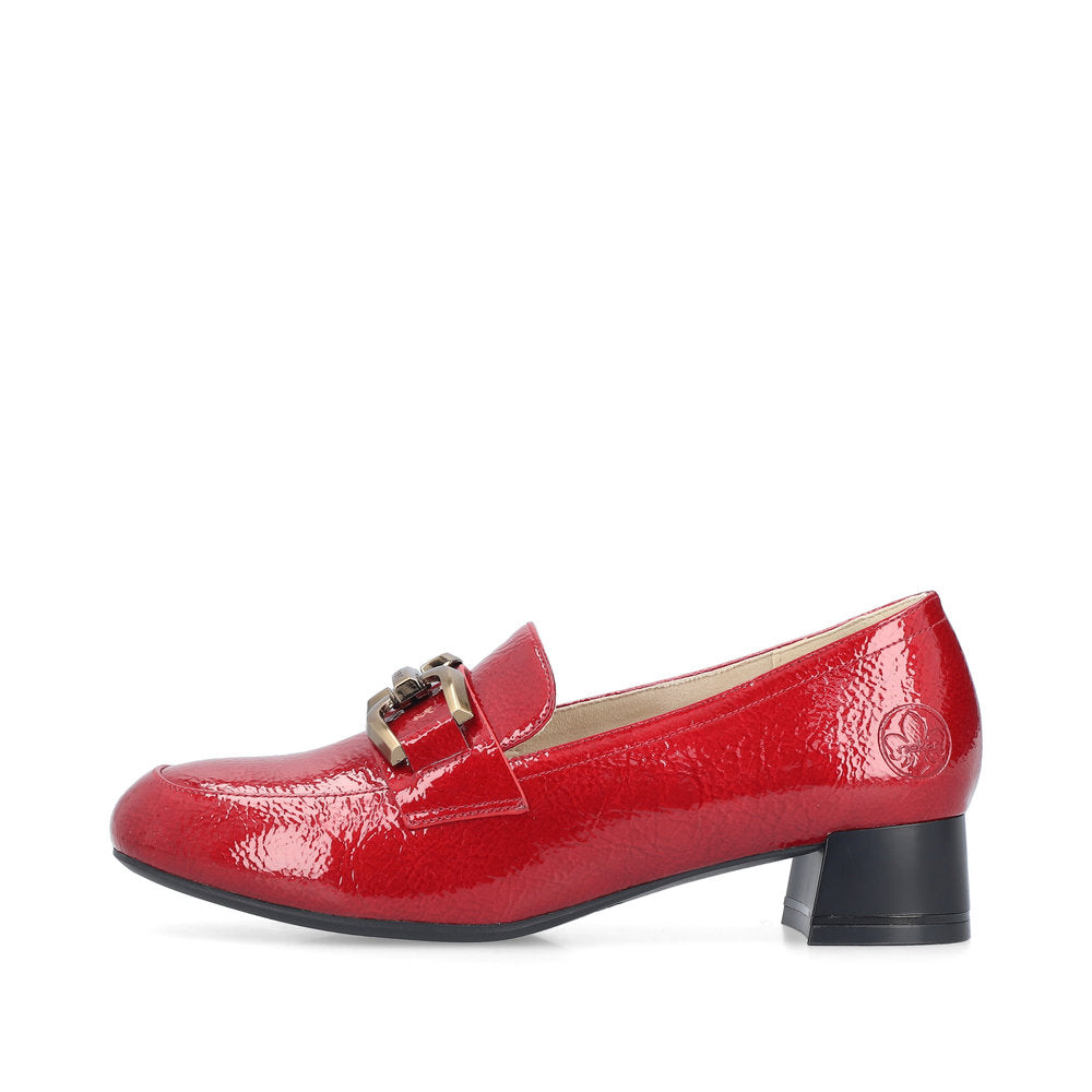 Rieker Ladies Buckle Trim Shoe