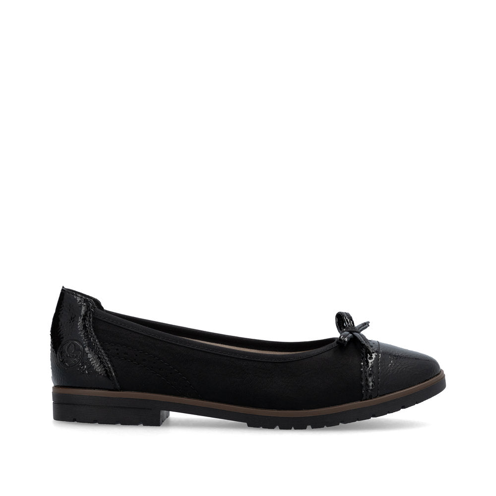 Rieker Ladies Flat Pump Shoe