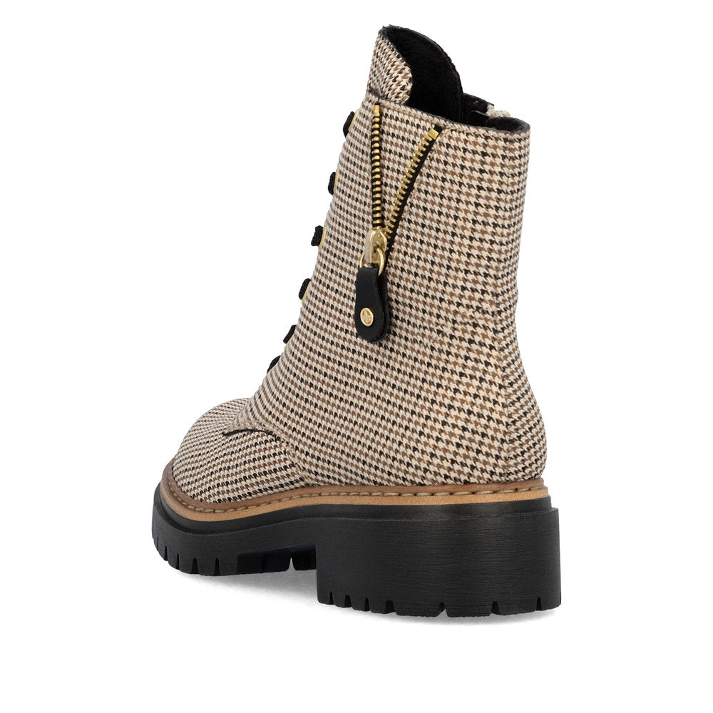 Rieker Ladies Lace Up Ankle Boot