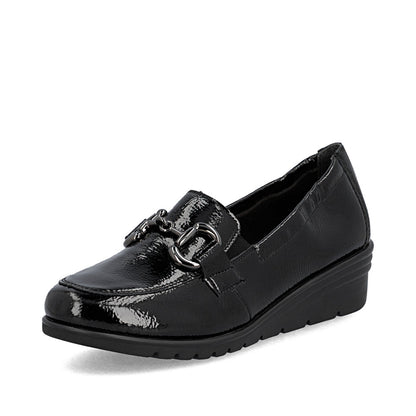 Rieker Ladies buckle Trim Shoe