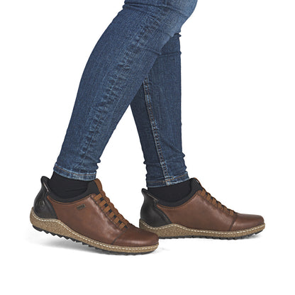 Rieker Ladies Ready To Go Elastic Front Shoe