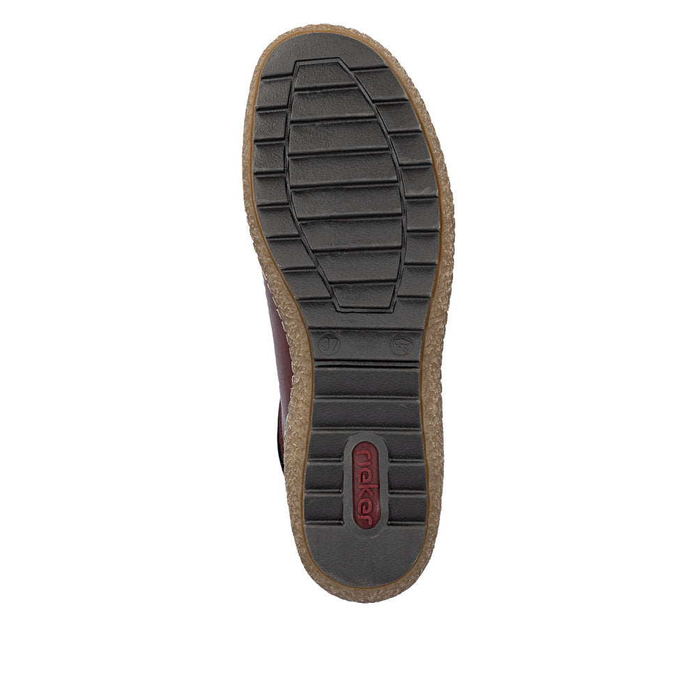 Rieker Ladies Ready To Go Elastic Front Shoe