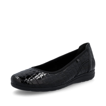 Rieker Ladies Flat Pump Shoe