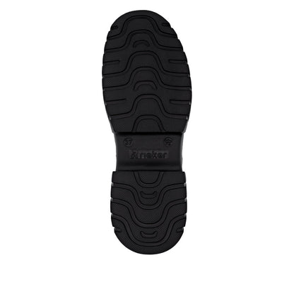 Rieker Ladies Lace Up Chunky Ankle Boot