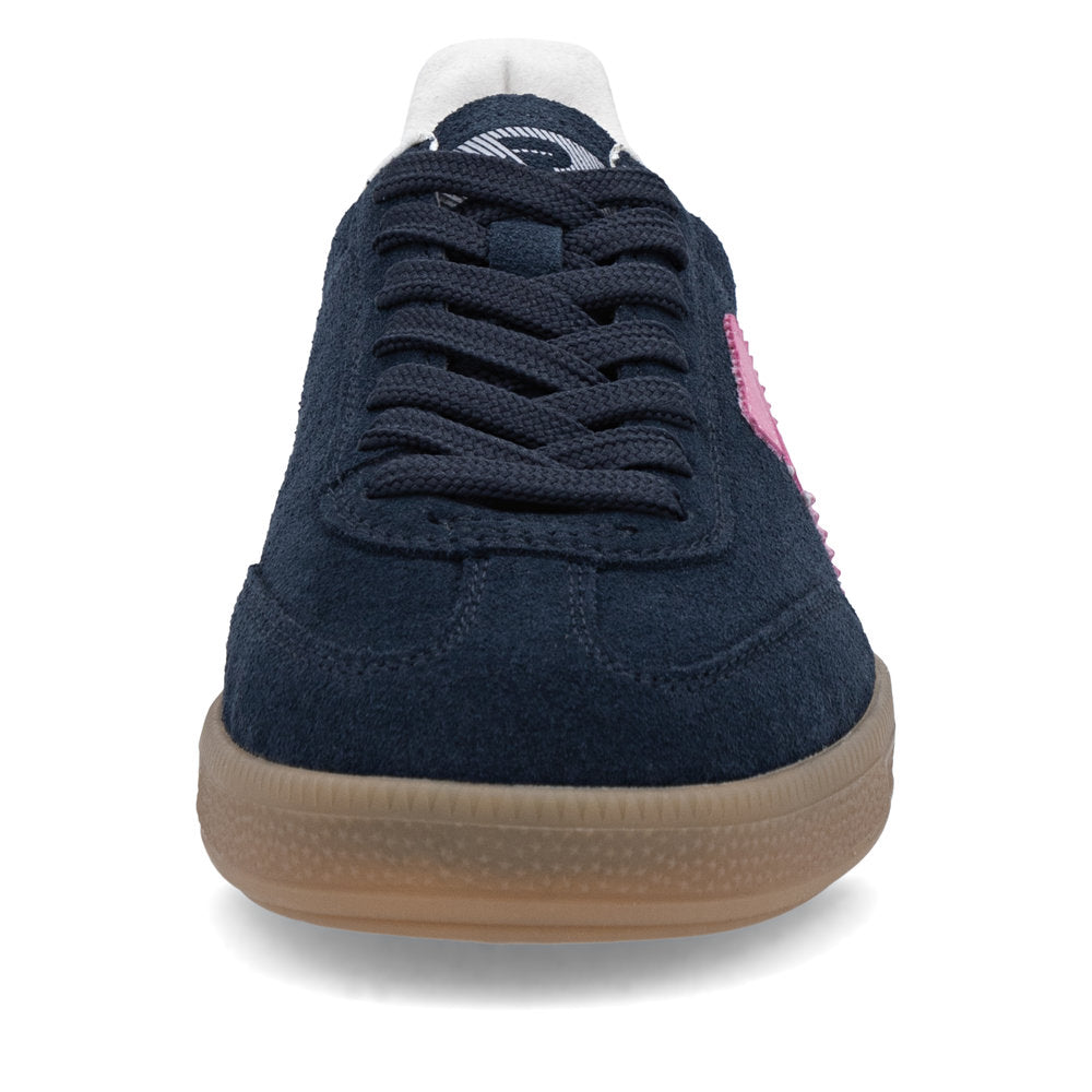 Rieker Ladies Low Profile Lace Up Sneaker