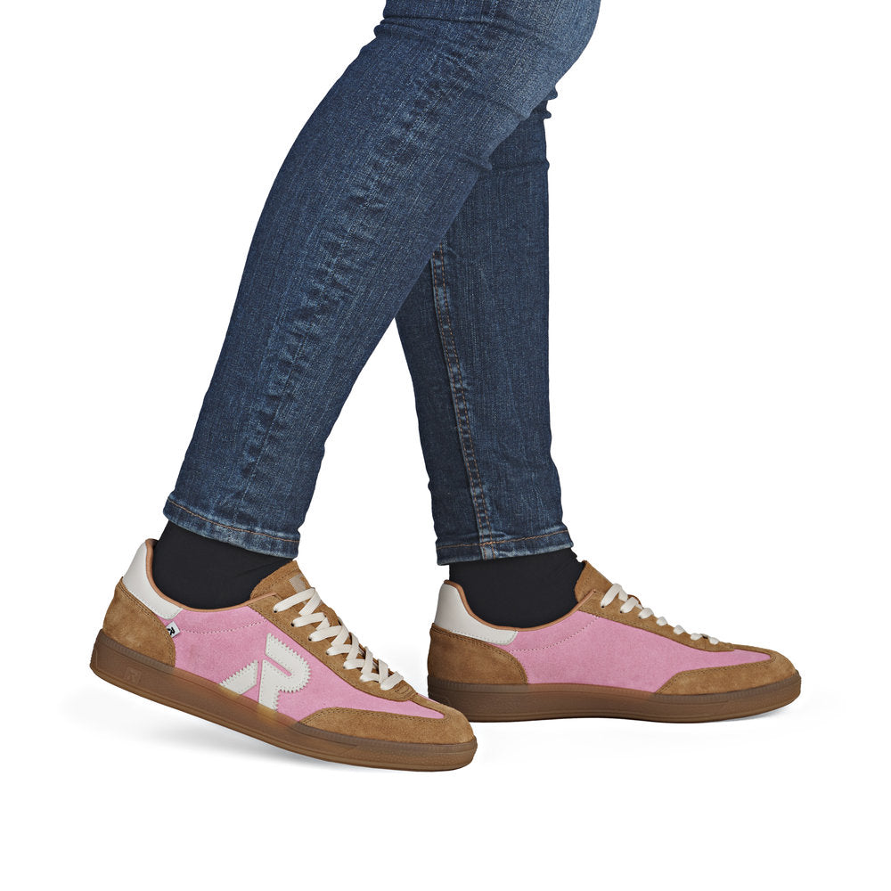 Rieker Ladies Low Profile Lace Up Sneaker
