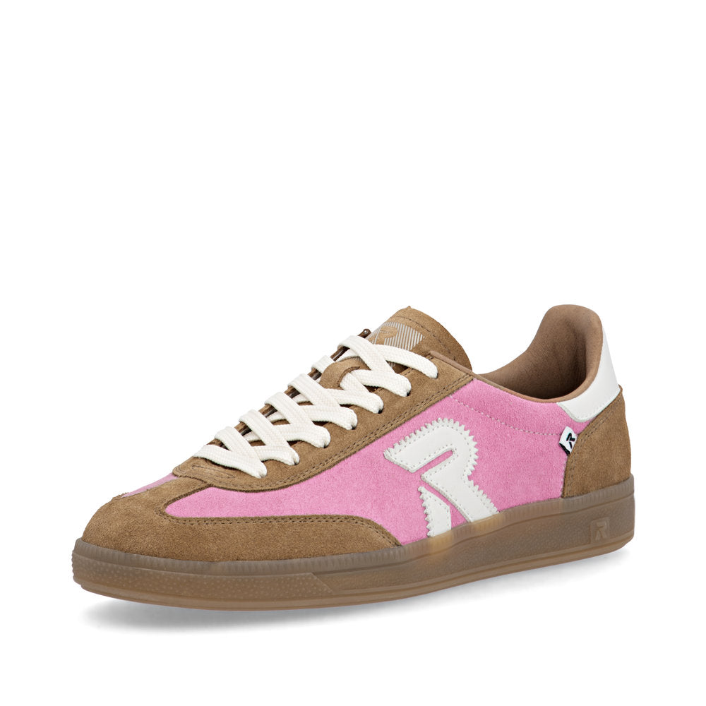 Rieker Ladies Low Profile Lace Up Sneaker